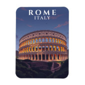 Rome Colosseum Art Souvenir Italiaans Magneet (Verticaal)