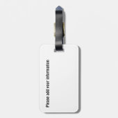 Rome Colosseum Bagagelabel (Achterkant verticaal)