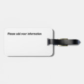 Rome Colosseum Bagagelabel (Achterkant horizontaal)