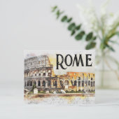 Rome Colosseum Briefkaart (Staand voorkant)
