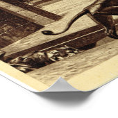 Rome Colosseum, christenen en leeuwen Poster (Hoek)