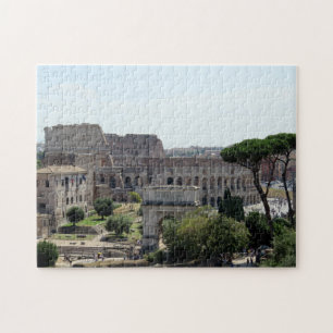 Rome Colosseum en Roman Forum Puzzle Legpuzzel