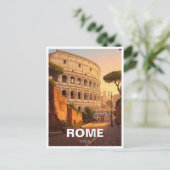 Rome Colosseum Italië Briefkaart (Staand voorkant)