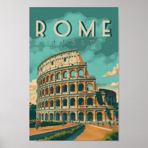  Rome Colosseum Poster