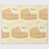 Rome Colosseum Schets Cadeaupapier (Vlak)