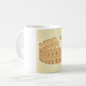 Rome Colosseum Schets Koffiemok (Voorkant links)