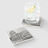 Rome Colosseum Stone Onderzetter Table Mat (Zijkant)