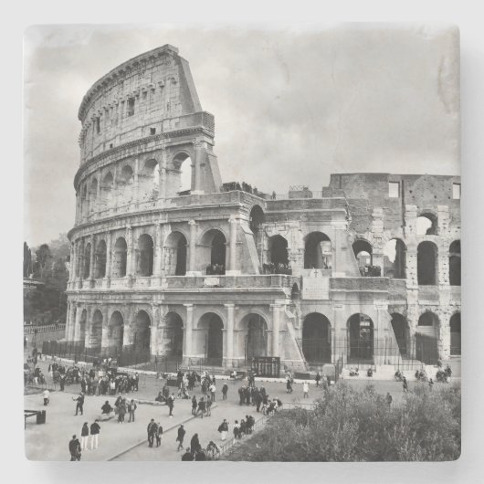 Rome Colosseum Stone Onderzetter Table Mat (Voorkant)