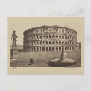  Rome Colosseum Travel Briefkaart