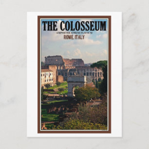 Rome - Colosseum van het Forum Briefkaart