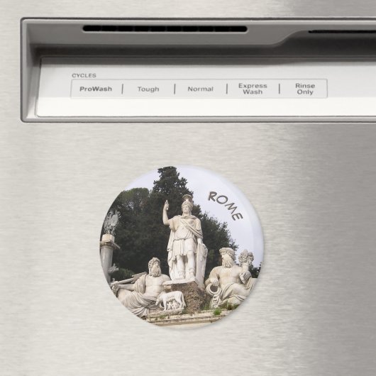 Rome Cust. Magnet de texte (In Situ (Lave-vaisselle))
