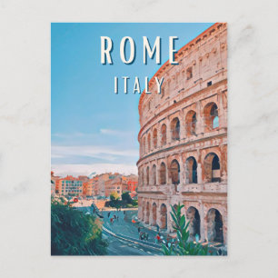Rome, de stad Dolce Vita en de Italiaanse charme Briefkaart