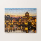 Rome door Night Vaticaan Puzzle Legpuzzel (Horizontaal)