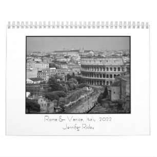 Rome en Venetië, Italië - Agenda 2022 Kalender