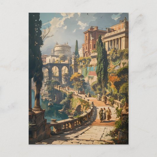 Rome éternelle : Carte postale vintage (Devant)