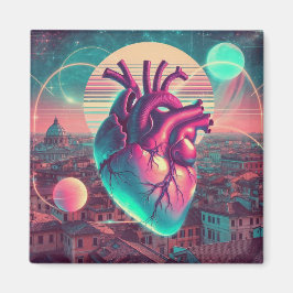 Rome | Ethereal Dreamy Urban Vaporwave Retrowave Magneet