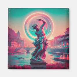 Rome | Ethereal Dreamy Urban Vaporwave Retrowave Magneet