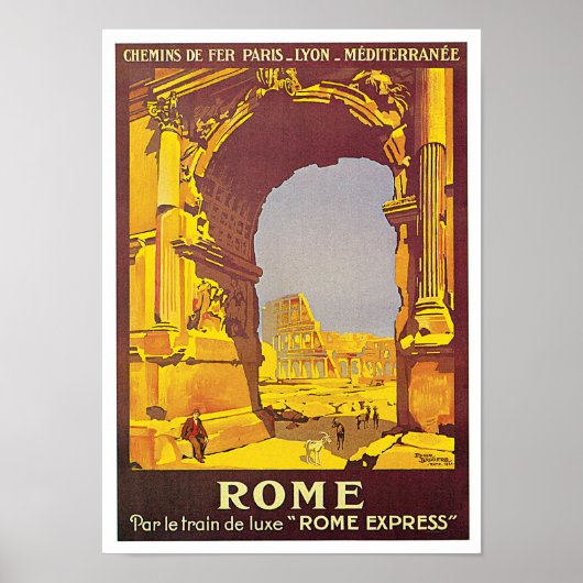 Rome Express Poster (Voorkant)