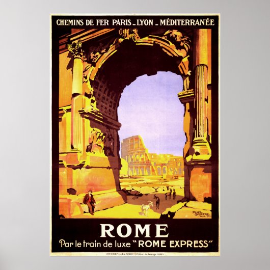 Rome Express Poster (Voorkant)