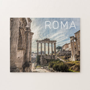 Rome Forum Romanum Italië Vakantie Souvenir Legpuzzel