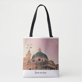 Rome foto's gepersonaliseerde boodschappentas voor draagtas