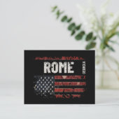 Rome Georgia Briefkaart (Staand voorkant)