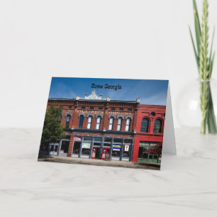 Rome, Georgië  Kaart