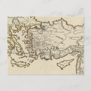Rome, Griekenland, Turkije Briefkaart