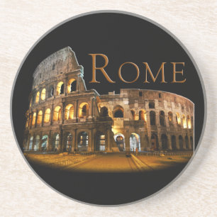 Rome: Het Colosseum Zandsteen Onderzetter