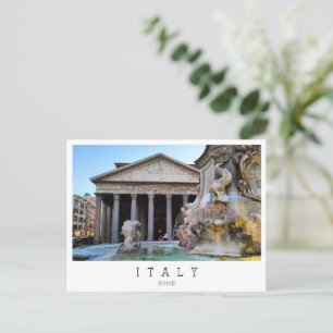 Rome, het Pantheon, Italië Briefkaart