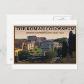 Rome - Het Romeinse Forum en Colosseum Briefkaart (Voorkant / Achterkant)