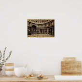Rome in het Pantheon Poster (Keuken)