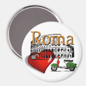 Rome in my heart magnet (Recto/Verso)