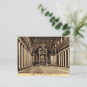 Rome, Inside Santa Maria Maggiore Briefkaart (Staand voorkant)