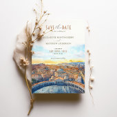 Rome Italië Bewaar de datum Sint-Pietersbasiliek Kaart