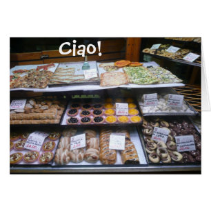 Rome Italie Boutique de pâtisserie Notes, Ciao! (n