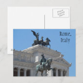Rome, Italië Briefkaart (Voorkant / Achterkant)