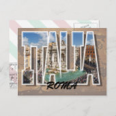 Rome, Italië Briefkaart (Voorkant / Achterkant)