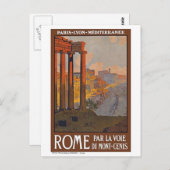  Rome Italië Briefkaart (Voorkant / Achterkant)