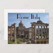 Rome Italië Briefkaart (Voorkant / Achterkant)