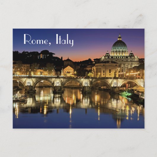 Rome Italië Briefkaart (Voorkant)