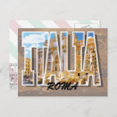 Rome, Italië Briefkaart (Voorkant / Achterkant)