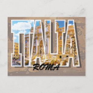 Rome, Italië Briefkaart