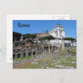 Rome, Italië Briefkaart (Voorkant / Achterkant)