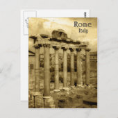Rome, Italië Briefkaart (Voorkant / Achterkant)