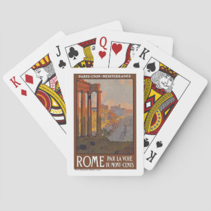 Rome Italie Cartes de Jeu Vintages