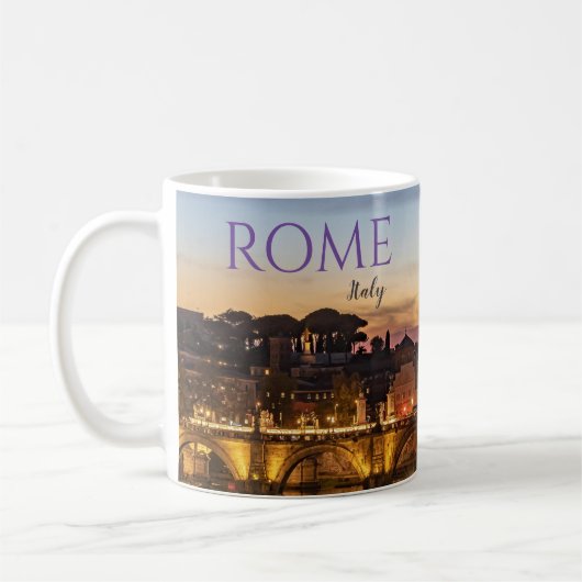 Rome Italie Coffee Mug Cup Pittoresque (Gauche)