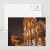 Rome Italië Colosseum Briefkaart (Voorkant / Achterkant)