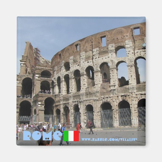 Rome Italië cool magneet ontwerp (Voorkant)