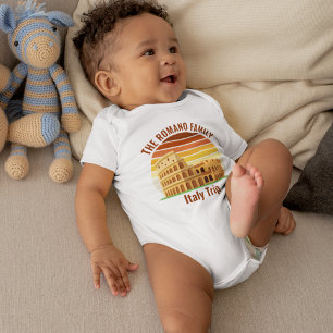 Rome Italië Familiereis Colosseum Sunset Custom Romper
